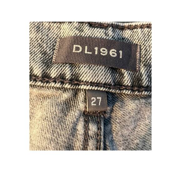 DL1961 jeans Patti High rise Vintage distressed ankle gray size 27 - Picture 5 of 5